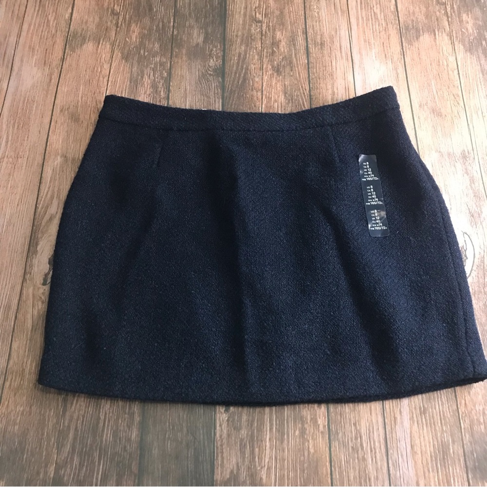 Gap Wool Blend Skirt Size 8 NWT